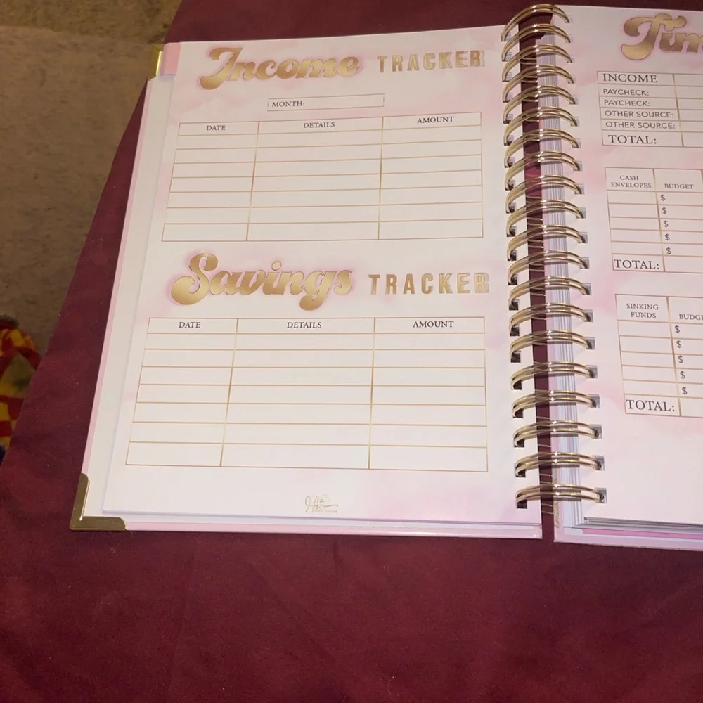 I Am Her Stationery Monthly Budgeting Planner